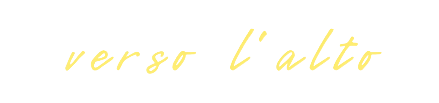 VERSO L'ALTO